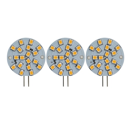 Bulbrite 20-Watt Equivalent Wafer Non-Dimmable Bi-Pin (G4) LED Light Bulb Warm White Light, 2PK 861543
