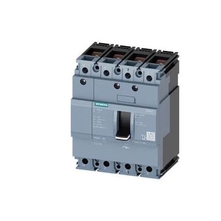 Siemens switch disconnector 3VA1 IEC frame 160 4-pole SD100 In=125A without 3VA1112-1AA42-0AA0