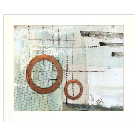 Homeroots Balance this I 1 White Framed Print Wall Art 404755