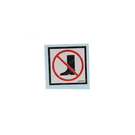 Jlg REPLACEMENT DECAL, NO STEP 1701691