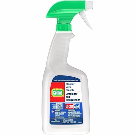 Comet All Purpose Cleaner, Trigger Spray Bottle, 32 oz, Unscented, 8 PK 02287