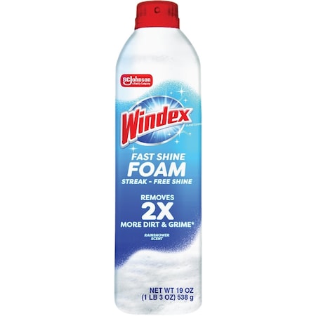 Windex 19 Oz. Fast Shine Foam Glass Cleaner 71