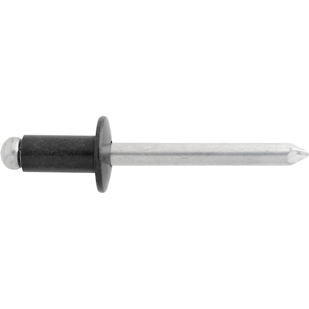 Auveco Blind Rivet 1/4in Diameter 1/16 1/4in Grip, 25PK 24576