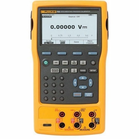 Fluke Documenting Process Calibrator, 753 Series, Multifunction, 0 to 300V AC/DC, USB Fluke-753