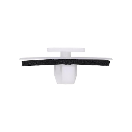 Auveco Hyundai Moulding Clip with Sealer, White Nylon, 25PK 22020