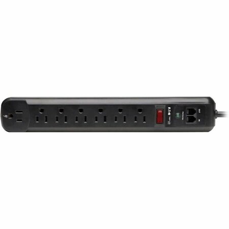 Eaton Tripp Lite Series Protect It 7-Outlet Surge Protector, 6 ft. 1.83 m Cord, 1080 Joules,  TLP76RBTEL