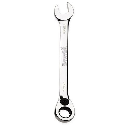 Williams Williams Ratcheting Combo Wrench, 12 pt., 24mm JHW1224MRC