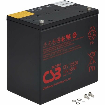 Eaton TRIPP LITE SERIES EXTERNAL 12V DC BATTERY MODULE FOR 120V AC EXTREME TEMPERATURE NETWORK UPS, RBC12V55ET