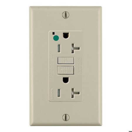 Leviton GFI Receptacle GFTR2-HGI