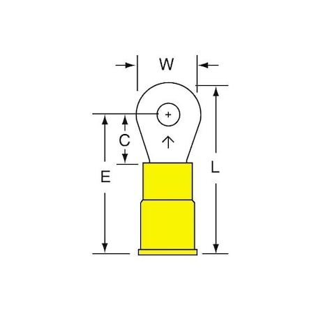 3M 12-10 Vinyl Insulated Butted S, 1000PK 13-6S-P