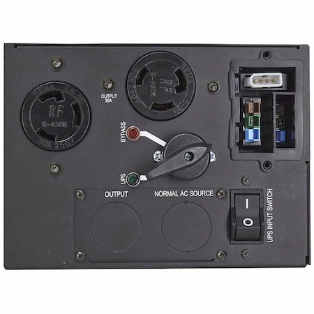 Eaton Rear-Mount 3U, 208V Maintenance Bypass For 5 And 6 Kva 9Px Ups Models. MBP6K208