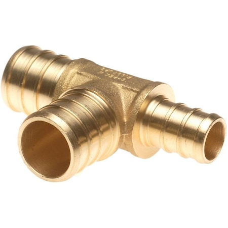 Apollo Valves Fitting Pex Tee 3/4X1/2X3/4Brs APXT341234
