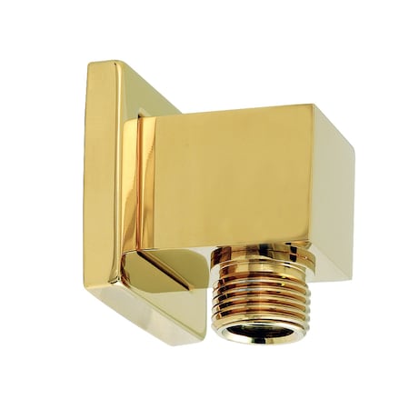 Kingston Brass Wall Mount Supply Elbow, Polished Brass K173ASQ2