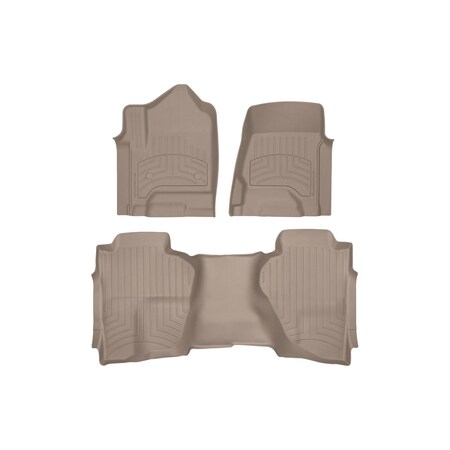 Weathertech Tan, Front and Rear FloorLiner HP 456071IM-455423IM