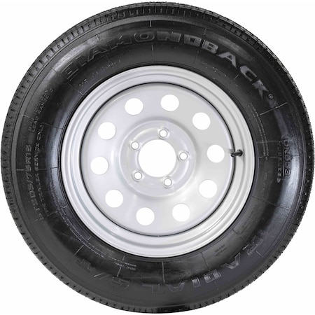 Taskmaster TRAILER WHEELANDTIRE ASSEMBLIES 15 Inch Diameter x 5 Inch Width 5 x 1143 Millimeter 5 x 450 Inch ADB15R45SMDM