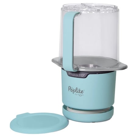 National Presto Presto PopLite My Munch Hot Air Popper, 4 oz Kernel, 970 W, Teal 04811