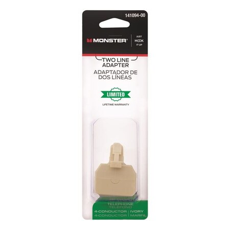 Monster Cable Just Hook It Up Phone Adapter 141094-00