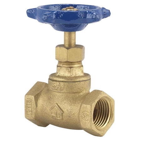 Homewerks 1/2 in. FIP X 1/2 in. FIP Brass Stop Valve 230-2-12