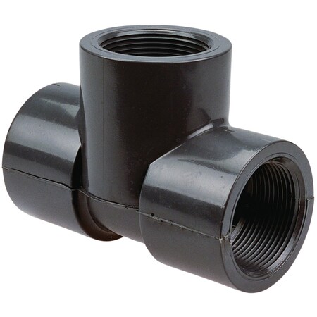 Nibco 451233 21/2 Threaded Tee PVC 80 CA10050