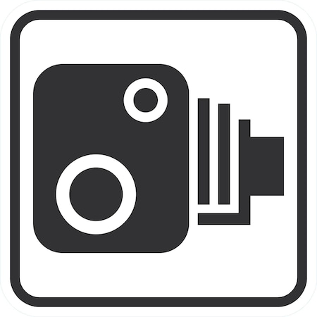 Lyle Camera Graphic, 12x12, Engineer Grade, White G-2314-EG_12x12