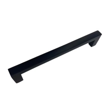 Laurey 96mm Square Pull, Aluminium- Matte Black 88120