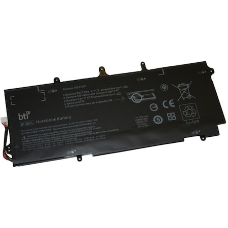 Battery Technology BATTERY FOR HP ELITEBOOK FOLIO 1040 G1 G2 722297-005-BTI