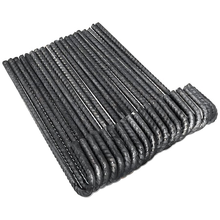 Trident Fence 12in J Hook Rebar Ground Stakes, 20PK DE2882-20