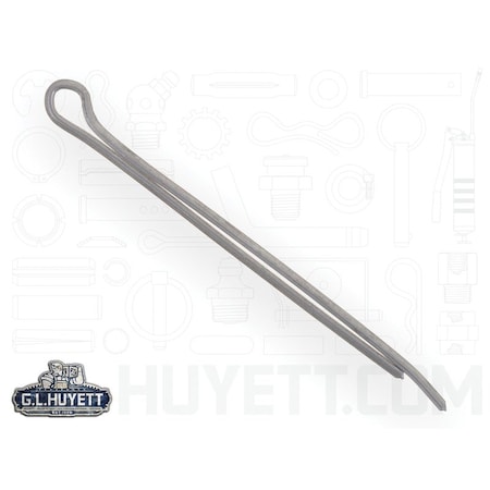 Huyett Hammerlock Cotter Pin, Carbon Steel, 0.125 in Dia x 2.500 in Effective Length CPH-125-2500
