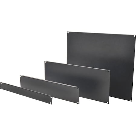 Tripp Lite Eaton Tripp Lite Series 19 in. Blanking Panel Kit, 4 Pieces - Cold Rolled Steel - 4 Pack - 19" Width SRXUPANEL