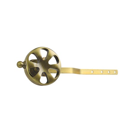 Kingston Brass Front Mount Toilet Tank Lever, Antique Brass KTRX3
