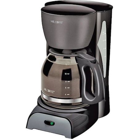 Mr. Coffee Mr. Coffee SK13-RB Classic Coffee Maker, 12 Cups Capacity, 900 W, Black SK13-RB