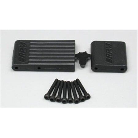 Rpm Products RPM  Bulkhead Braces for the Traxxas T-E-Maxx - Black RPM80152