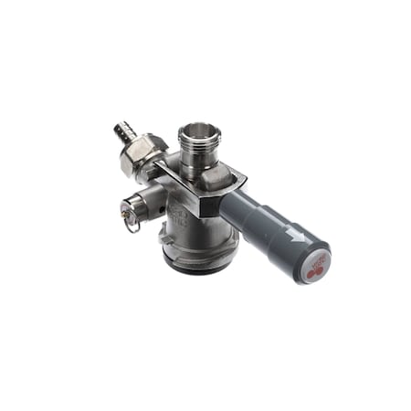 Micro Matic Keg Coupler/Tap with Gray Handle, American Sankey 7485SS