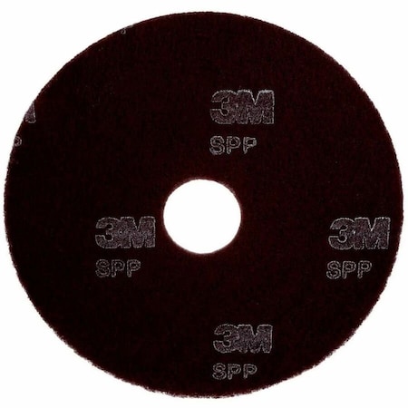 Scotch-Brite Surface Preparation Pad, 17In, Maroon, PK10 SPP17