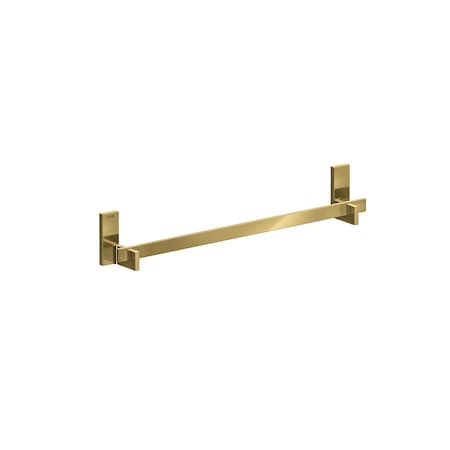 Axor Universal Rectangular Towel Bar, 24" in Polished Gold Optic 42661990