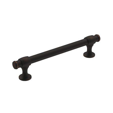 Amerock Winsome 5-1/16 in 128 mm Center-to-Center Oil Rubbed Bronze Cabinet Pull BP36767ORB