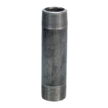 Anvil Nipple Beck 1/8-in MPT Black Steel 3-in L Black 8700136255