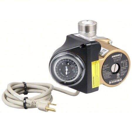 Armstrong Circulating Pump, Union, 1/25hp, 120VAC 110223B-241