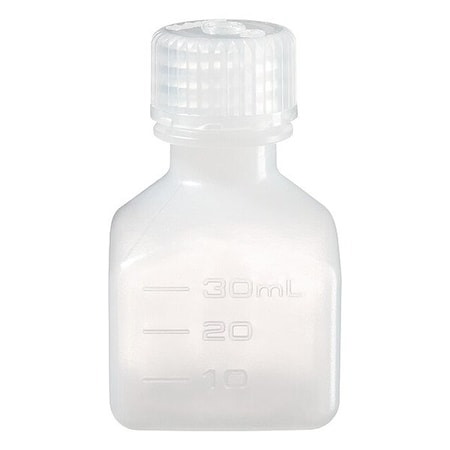 Nalgene Graduated Bottle, HDPE, 64 mm H, PK72 2018-0030