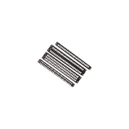 Belden Port Panel, 3-1/2 in. H x 19 in. W x 1.3 in. L, Steel AX103256