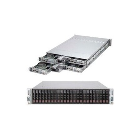 Supermicro SY-228H72R SuperServer Four Node Dual LGA2011 1600W 2U SYS-2028TR-H72R