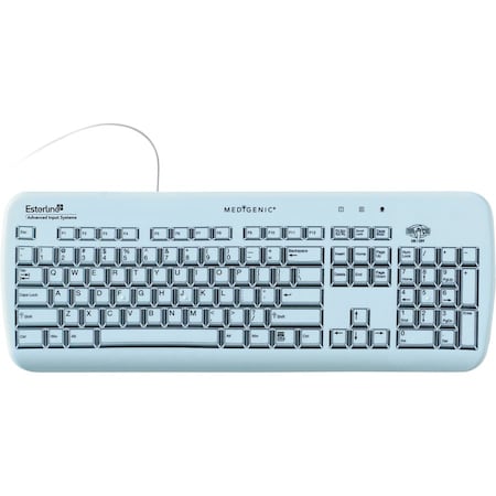 Advanced Input Systems Medical 104 Essential Washable Keyboard Cost-Effective Features A K104E01-US