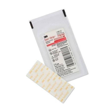 3M Steri-Strip Reinforced Adhesive Skin Closures, 1/4in X 3in, 3/Envelope, R1541 MMMR1541H