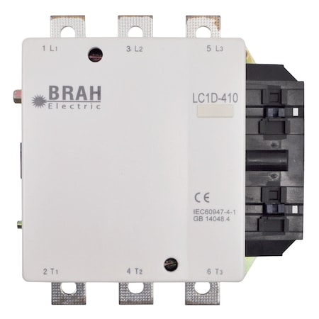 Brah Electric , Direct Replacement 500A 600V 3P with 120VAC Closing Coil for TeSys D Contactor LC1D410 BLC1D410