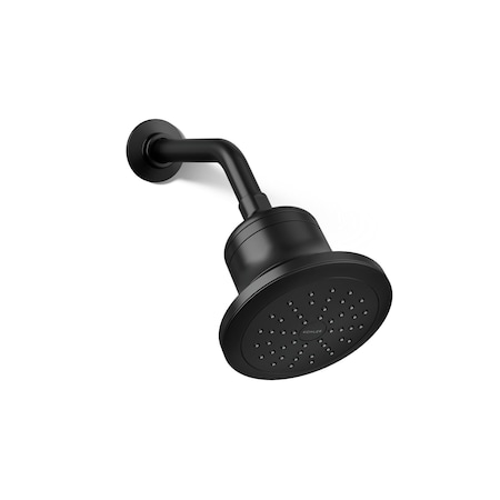 Kohler Cinq Round single-function filtered showerhead, 1.75 gpm 33631-G-BL