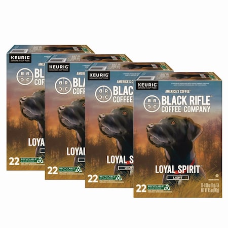 Black Rifle Coffee Co Loyal Spirit Coffee K-Cups, 88PK 5000384046