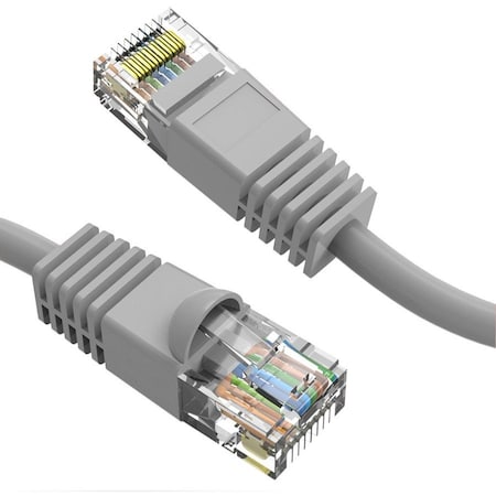 Axiom 20Ft Cat6 Cable W/Boot (Gray) C6MB-G20-AX