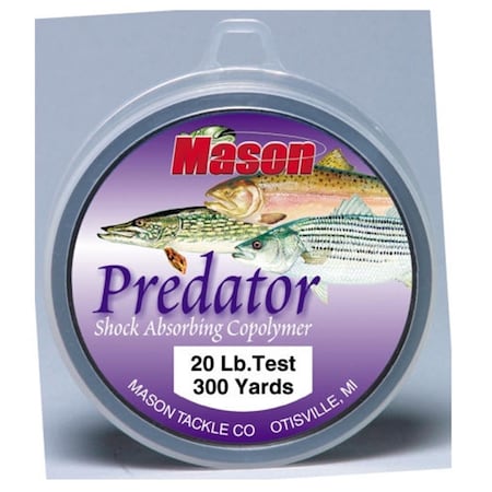 Mason Tackle Predator Shock Absorbing Co-Polymer - 30 lb. PL-300-30