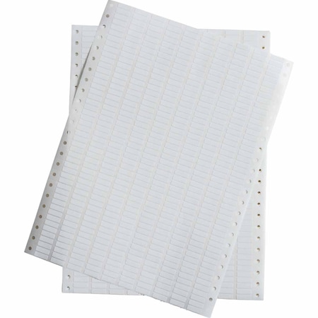 Brady DATAB Coated Cloth Labels with Permanent Adhesive, Pack of 10000 Labels, 10000PK DAT-15-502-10