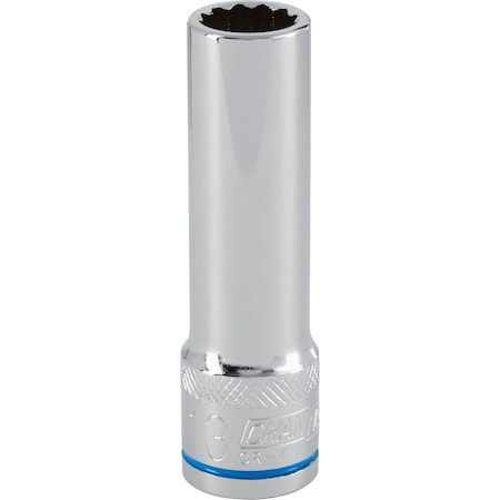 Channellock 1/2'' Drive 13 mm 12-Point Deep Metric Socket 302851